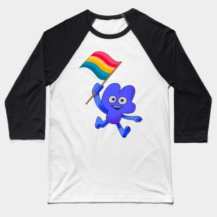 Pansexual Pride Flag Four! Baseball T-Shirt